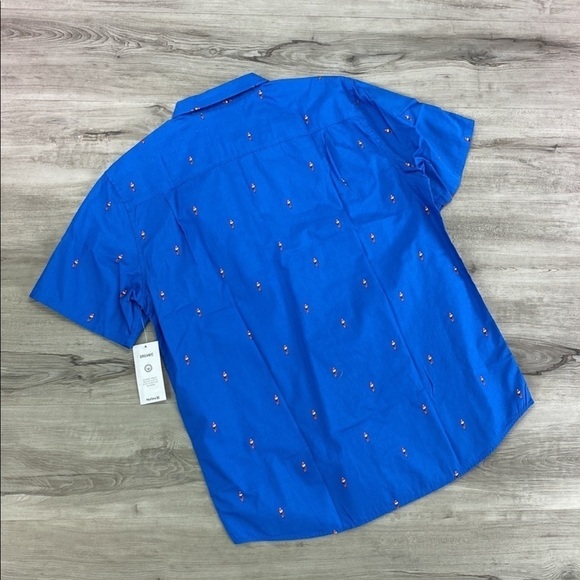 🔹HURLEY- BUTTON UP Collared SHORT SLEEVE SHIRT - Picture 6 of 9